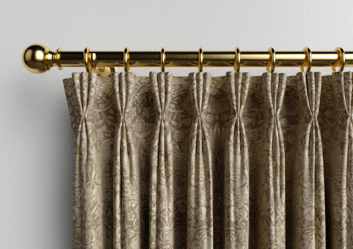 William Morris Strawberry Thief, Woven Walnut - Made to Measure Curtains - Image 11